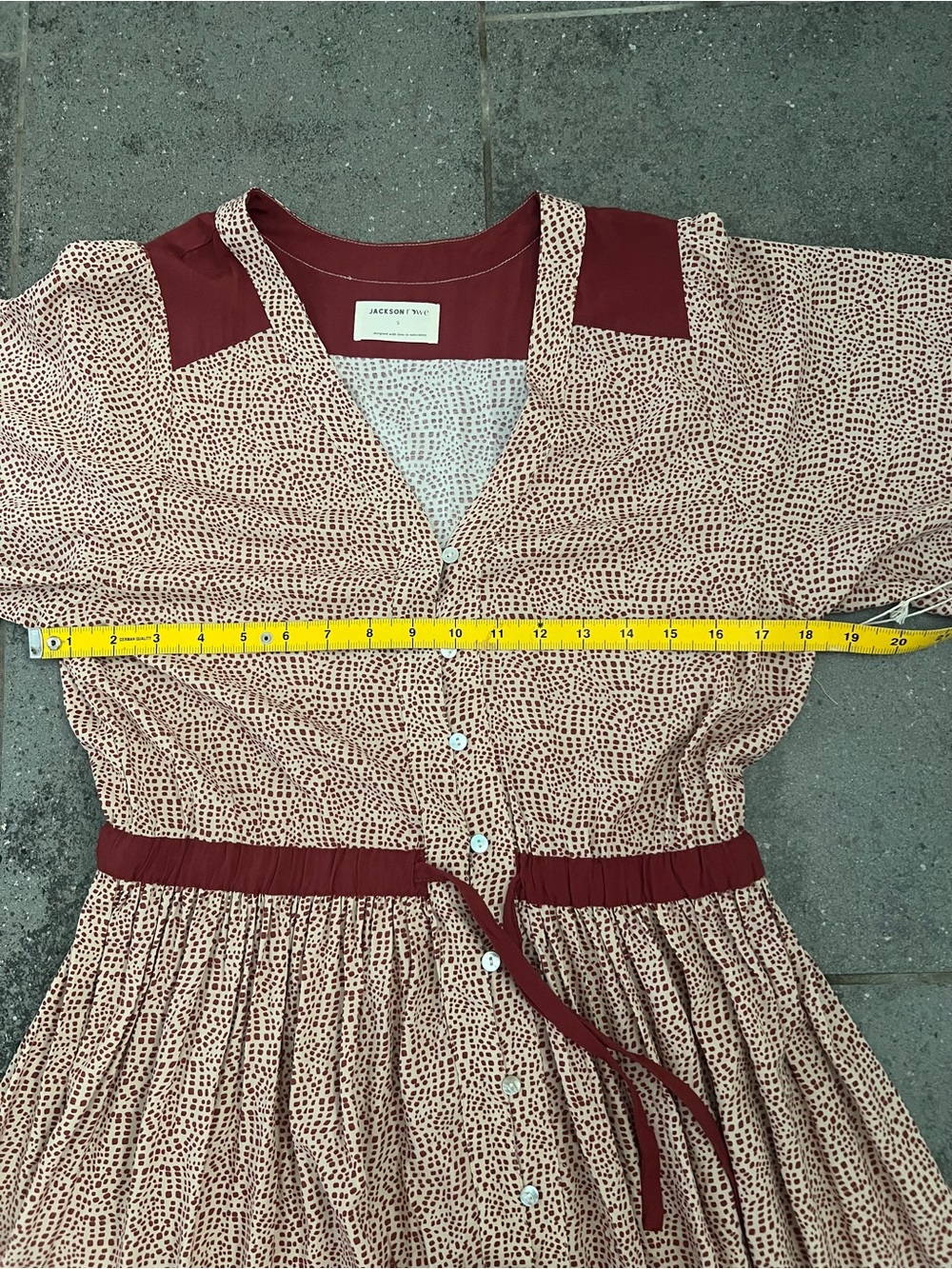 Jackson Rowe Bahama Dress in the Juno Print. Size S. NWT - Picture 14 of 16